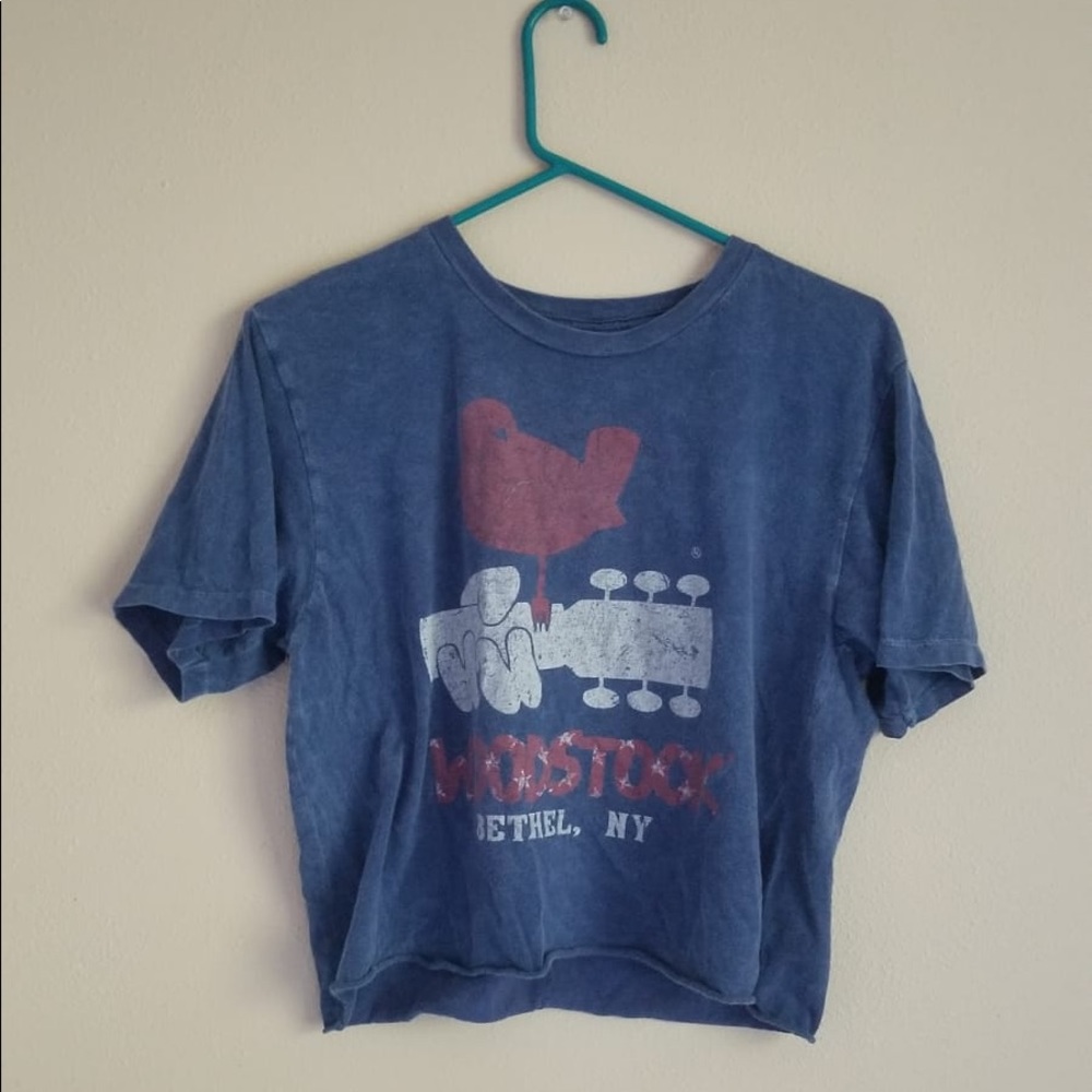 Bethel, NY Woodstock Croptop/Shirt